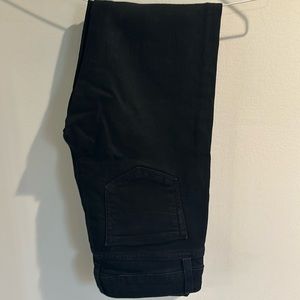 Paige Skyline Ankle Peg Jeans - black